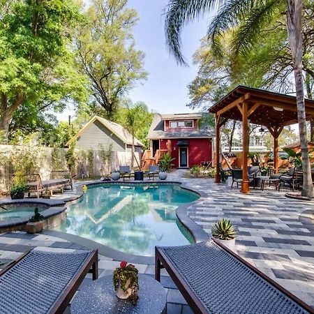 Unique Studio W Pool Spa & Gardens Near Downtown 傑克遜維爾 外观 照片